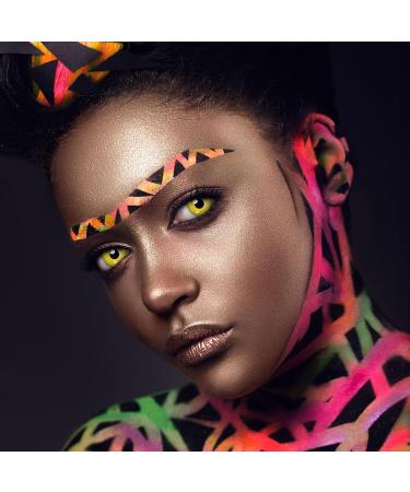 Aricona Yellow Contact Lenses - Daily Colored Lenses for Halloween & Costume Parties - No Prescription Needed - Buy Online on GoSupps.com