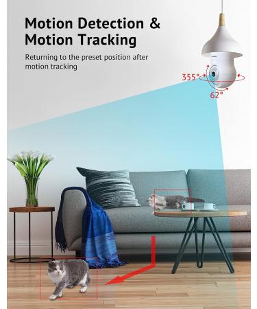 LaView 4MP Bulb Security Camera | 2K Wireless Outdoor Indoor | Motion Detection, Audible Alarm | Easy Installation | Alexa Compatible - Buy Online on GoSupps.com