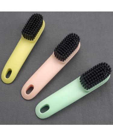 Roellgs 3 Pcs Cleaning Brushes Soft Bristle Brush Household Shoe Brush Laundry Brush with Comfort Grip Portable Cleaning Washing Brush - Buy Online on GoSupps.com