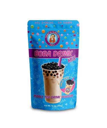 Milk Tea Boba / Bubble Tea Drink Mix By Buddha Bubbles Boba 10 Ounces (283 Grams) 10 Ounce (Pack of 1)