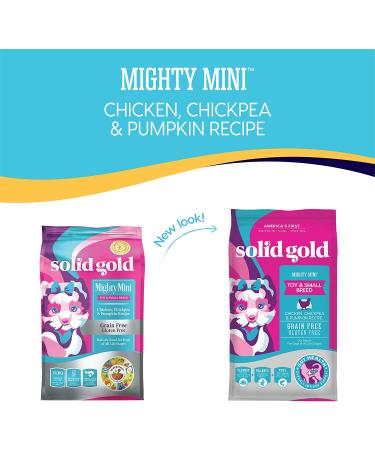 Solid Gold Mighty Mini Grain-Free Dog Food with Probiotics - Ideal for Small Breeds - Buy Online on GoSupps.com
