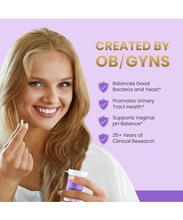 HPD Rx Pro-Fem Vaginal Health Probiotic - Clinically Proven Yeast & PH Balance Support - Buy Online on GoSupps.com