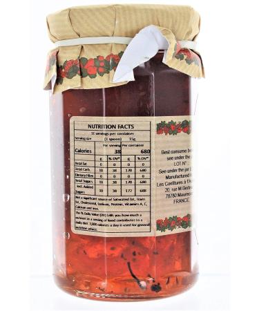 Set of 2 Rose Petal French Preserves - Les Confitures la Ancienne Jam 9.5 oz - Buy Online on GoSupps.com