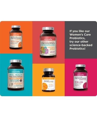 NatureWise Women's Care Time Release Probiotics - 40 Caplets for Digestive Health - Buy Online on GoSupps.com