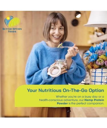 Hemp Protein Powder - Easy-to-Digest Fiber Protein Powder for Oatmeal Smoothies & Baked Goods - Non GMO Zero Dairy & Gluten Free Vegan Plant Based Protein Powder 16 oz Protein Powder 1 Pound (Pack of 1) - Buy Online on GoSupps.com