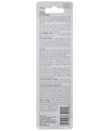 Ardell Brow Trim and Shape Grooming Tool - 3 Count (Pack of 3) - Buy Online on GoSupps.com