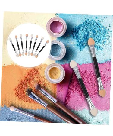 Baluue 40 Pcs Latex Eye Shadow Stick Double-ended Eye Shadow Brush Makeup Applicator Makeup Sponges Plastic - Buy Online on GoSupps.com