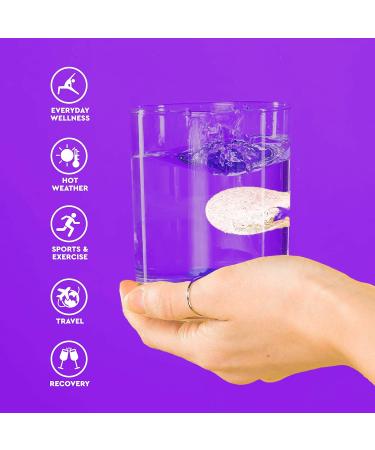 O.R.S Hydration Tablets with Electrolytes - Vegan & Gluten Free Blackcurrant Flavour | 24 Tablets - Buy Online on GoSupps.com