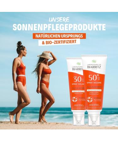 Buy Laboratoires de Biarritz Tinted Sunscreen Face - Gold LSF50 ALGA Maris Bio - Hydrated & Matted - 50ml - Made in France - International Shipping Available - Buy Online on GoSupps.com