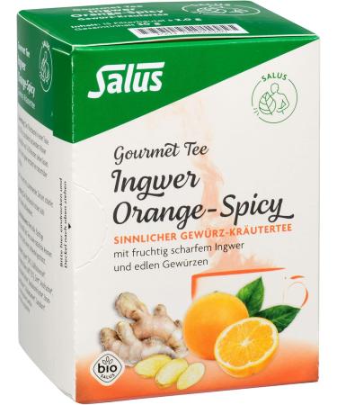  Salus Salus Orange-Spicy Ingewer Organic Herb Tea 30g - Buy Online on GoSupps.com