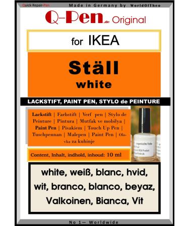 Touch-Up Pen for IKEA St ll white blanc