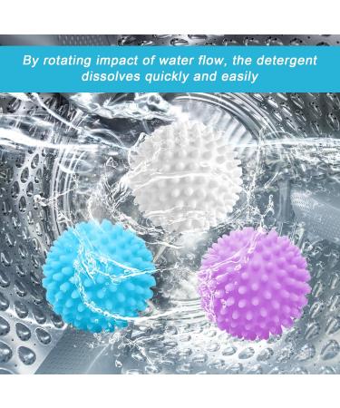 SPORWAY Dryer Balls Washing Balls Pack of 9 Washing Balls for Tumble Dryers Dryer Balls Washing Ball Reusable for Fluffy Laundry Home Clothing Cleaning - Buy Online on GoSupps.com