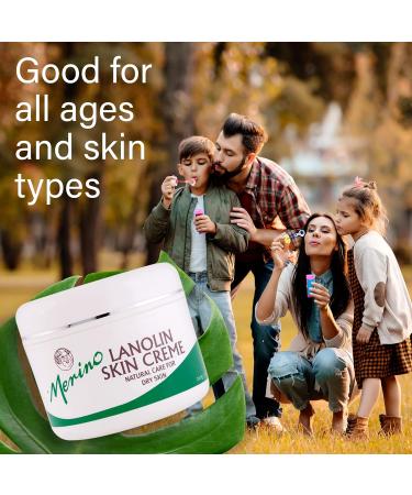 Merino Lanolin Dry Skin Nourishing Skin Cream Medium Jar 200gm/7.05 oz 7 Ounce (Pack of 1) - Buy Online on GoSupps.com