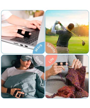 Fanwer 2 Finger Splint - Adjustable Length Brace for Two Finger Support | Knuckle Straightening Immobilizer for Trigger Finger, Arthritis, Mallet Finger, Sprains, Tendonitis - Buy Online on GoSupps.com