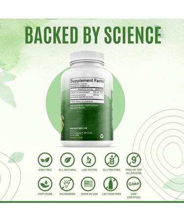 100% Pure 5-HTP Supplement with Calcium Mood Stress & Sleep Support for Adults | 60 Capsules | Neurotransmitter Formula - Buy Online on GoSupps.com