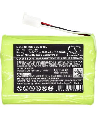 3.6V High-Performance Replacement Battery for Beamex MC2-IS MC2-PE MC2-MF MC2-TE - 3600mAh | International Shipping Available - Buy Online on GoSupps.com
