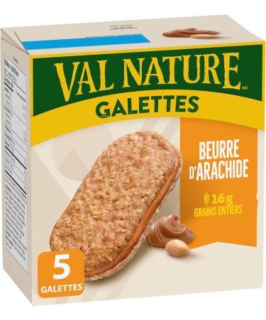 NATURE VALLEY Peanut Butter Biscuits Snacks Oat Biscuits with Peanut Butter Filling No Artificial Colours No Artificial Flavours Pack of 5 Biscuits Valentine - Buy Online on GoSupps.com