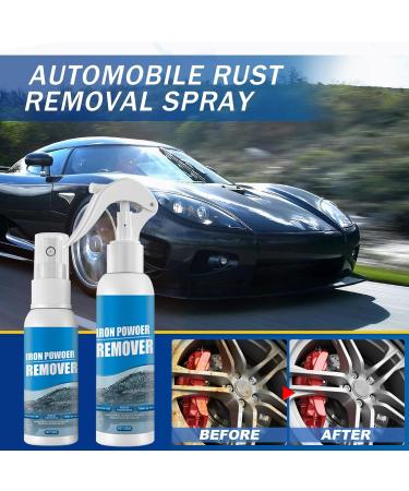 Cohbskj Multifunctional Rust Removal Spray Car Rust Removal Spray Iron Powder Remover For Car Car Maintenance Powder Spray Rust Remover Iron Cleaning (1PCS-100ml) - Buy Online on GoSupps.com
