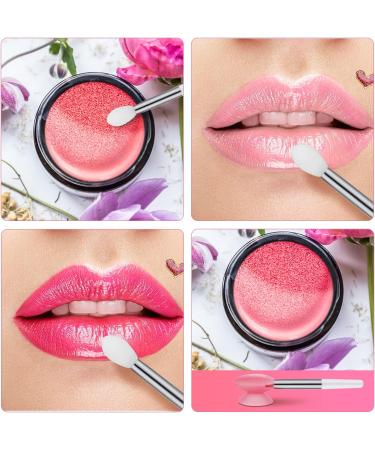 Silicone Lip Brush Cover 10pcs Bulk Set - Reusable Lip Applicator with Covers for Lipstick Makeup - Ideal for Lipsticks and Makeup Application - Buy Online on GoSupps.com