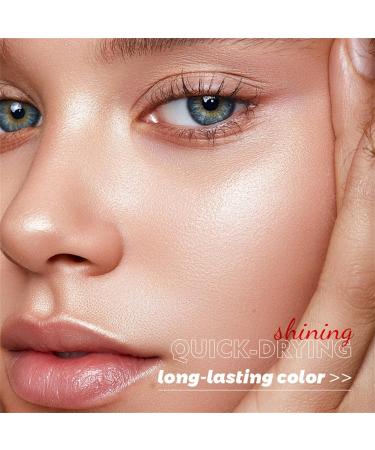  TianWlio Multi-use cream blush - Natural color-changing eyeshadow powder - Eyeshadow makeup - Pearl powder - High light - Multicolor - Foundation - Buy Online on GoSupps.com