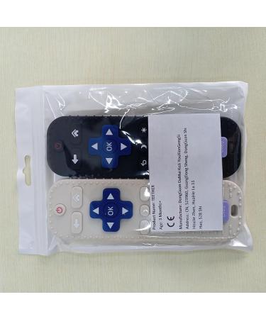 Remote Control Silicone Bathing Toy Set for Babies | Teething Aid & Gum Soothing Toys (2-Pack) - Black & White - Buy Online on GoSupps.com
