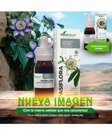  Soria Natural Soria Natural Passionflower Extract - Calm Sleep and Deep Relaxation - Natural Soothing - For Serene Nights Pack of 2 x 50ml - Buy Online on GoSupps.com