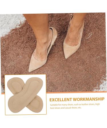 FRCOLOR 4 Pairs Heel Pads for Women - Anti-Drop Inserts & Shoe Fillers for Oversized Shoes - Comfortable Cushioning & Sole Support - Buy Online on GoSupps.com