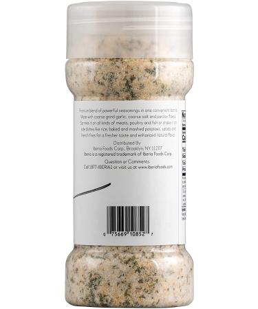 Iberia Garlic Salt with Parsley 11oz - Premium Seasoning Blend - Buy Online on GoSupps.com