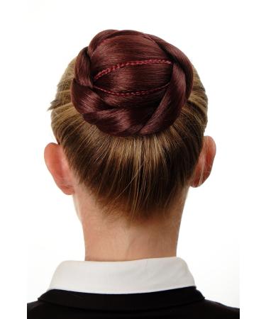 Wig Me Up-Dutt hair knot hair part elaborately playful playful traditional crest hairpin brown rust brown n672-35 rust brown (35)