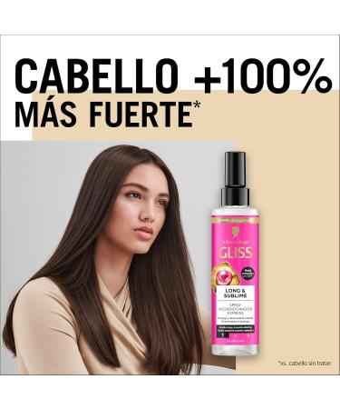  Gliss Gliss Schwarzkopf Long & Sublime Express Conditioner for Long Hair Leave-In 6 x 200 ml (Total 1200 m) - Buy Online on GoSupps.com