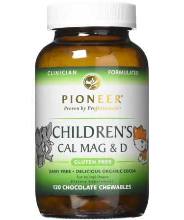 Pioneer Nutritional Formulas Children's Cal Mag & D Chocolate 120 Chewables