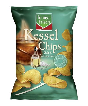 Funny-Frisch funny-frisch Kessel Chips Salt & Vinegar Kettle 120g