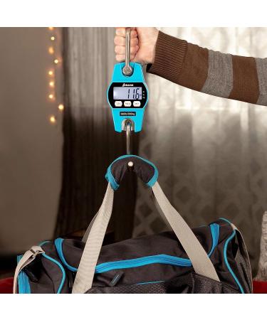 Hanging Weight Scale | 660lb Digital Electronic Weighing Scale for Hunting, Fishing, Farm, and Luggage | Accurate Sensors | Polycarbonate Blue - Buy Online on GoSupps.com