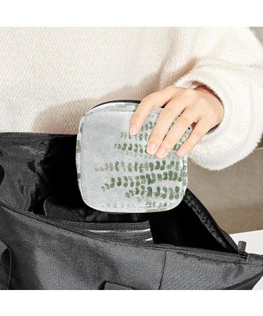 Womens Bonds Storage Pockets Stillpad - Hand-Drawn Leaves Sustainable Period Kit Bag for Women & Girls | Eco-Friendly Feminine Products - Buy Online on GoSupps.com