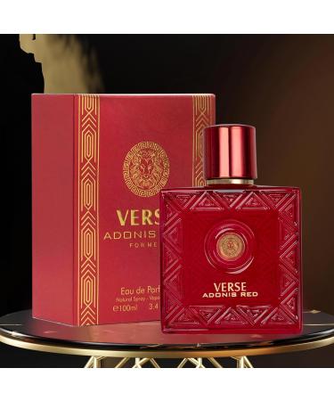 NovoGlow Verse Adonis Red for Men - 100ml Eau De Parfum Spray for Men - Long Lasting Fruity Warm & Floral Fragrance Smell Fresh All Day Long Gift for Men for All Occasions 3.4 Fl Oz (Pack of 1) - Buy Online on GoSupps.com