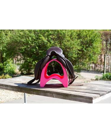 Nedlandic Pink Saddle Carrier - Durable & Stylish Equestrian Gear for International Shipping - Buy Online on GoSupps.com