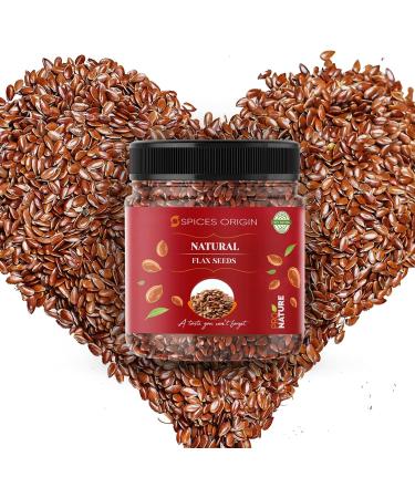 Spices Origin Raw Flax Seeds Eating Rich with Fiber 250g - Alsi Seeds Premium Raw Flax Seeds Rich in Omega Diet Food_Packing May Vary - Buy Online on GoSupps.com