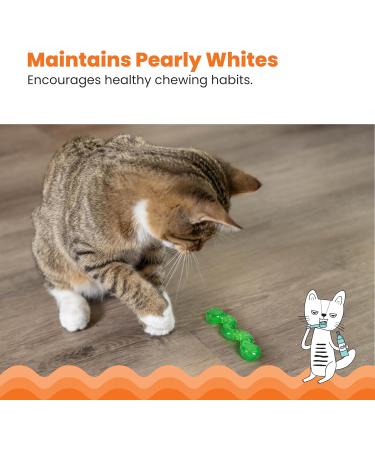 Catstages Orkakat Wiggle Worm Dental Catnip Cat Chew Toy - Buy Online on GoSupps.com
