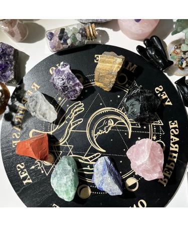 Xiannvxi 8 Chakra Stones Crystals - 100% Natural Healing Rocks - Bulk Raw 200g Reiki Crystals for Energy Balancing - Buy Online on GoSupps.com