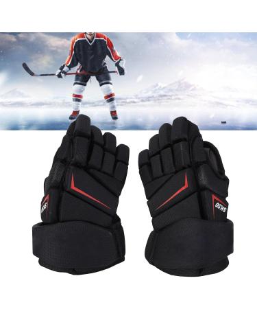 LUQEEG Ice Hockey Gloves - Breathable Lacrosse Gloves with Finger Protection | 10 Inches Nylon & EVA Foam for Players - Buy Online on GoSupps.com
