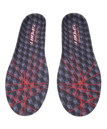 Insole Inflatable Comfortable Antisweat Soft Breathable for Sports Shoes Running Boating