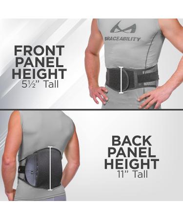 Buy BraceAbility Spondylolisthesis Back Brace - Lumbar Corset for Lower Back Pain & Spinal Support (Size S) - International Shipping Available - Buy Online on GoSupps.com
