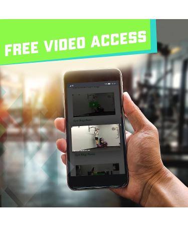 Elite Sportz Gymnastic Rings - Total Body Strength Training Set for Pull Ups - Non Slip Olympic Rings for Indoor Workouts - Buy Online on GoSupps.com