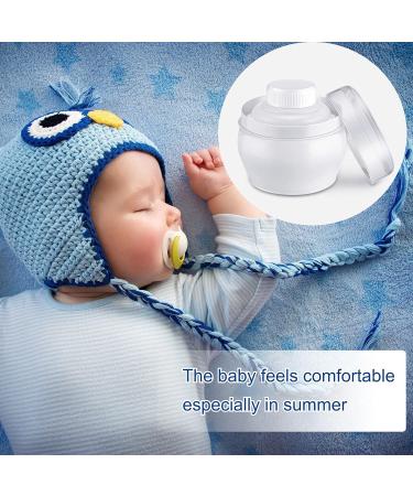 Body Powder Container Set with Fluffy Puff Kit - Baby Care Powder Box & Travel-Friendly Puff Case - Buy Online on GoSupps.com