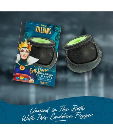 Mad Beauty Disney Villains Evil Queen Bath Fizzers - 2 Count | Pampering Bath Ball Bombs with Poison Apple Fragrance - Buy Online on GoSupps.com