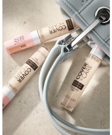 Catrice Cover + Care Sensitive Concealer 002N - Vegan Oil-Free Waterproof Anti-Pimple & Long-Lasting - 3 Pack (3x5ml) for Sensitive Skin - Buy Online on GoSupps.com