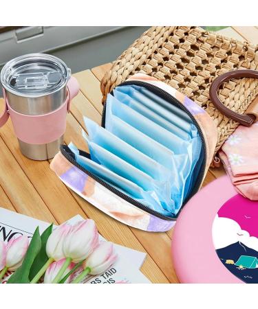 Shop Stylish Portable Women's Menstrual Cup Bags | Fox Moon Multicolored - Perfect for Teens & First Periods - Buy Online on GoSupps.com