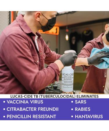 LUCAS-CIDE TB All Purpose Cleaner | Disinfecting Spray for Home & Salon - Multi-Surface Cleaning Supplies for Everyday Hygiene - Buy Online on GoSupps.com