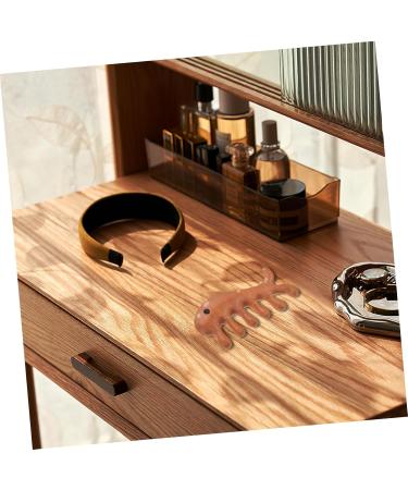 Orfofe Fish-Shaped Wooden Massage Comb | No Static Scalp Massager for Curly Hair - Buy Online on GoSupps.com
