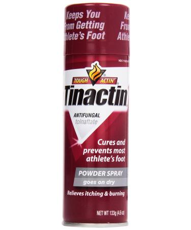 Tinactin Athlete Foot Powder Spray, 4.6 oz